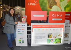 Liz Salinas from Texas represented the company Qima in Chile who provide quality control and food safety certification.